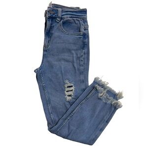 Justice Size 12 Ripped Loose Fit Jeans